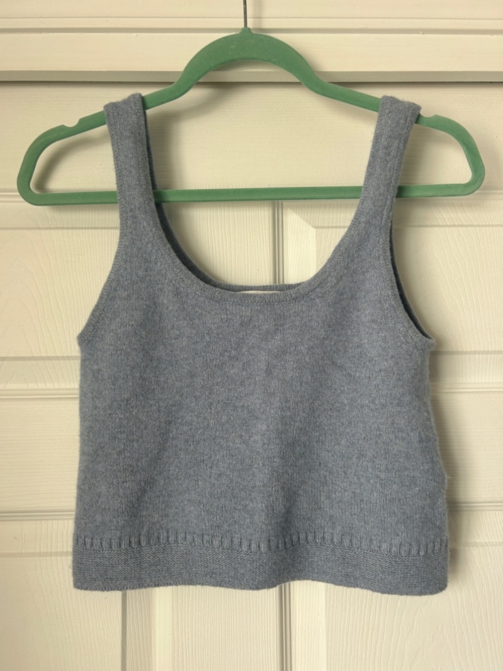 Madewell Light Blue Wool Tank Top